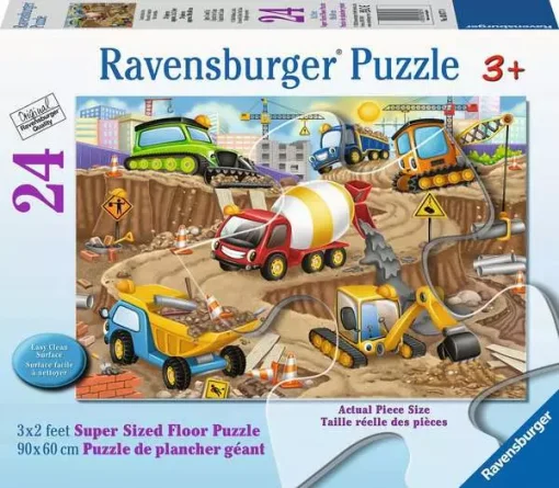 Construction Fun - 24 Pieces Puzzle