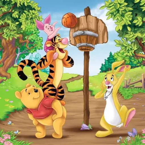 Winnie the Pooh - Sports Day - 3 x 49 Piece Puzzles - Image 3