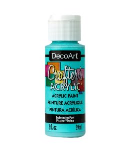 Crafter’s Acrylic All-Purpose Paint 2oz- Swimming Pool