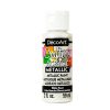 Crafter’s Acrylic All-Purpose Paint 2oz- White Pearl Metallic