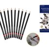Color Factory Tool: Graphite Pencils Medium x10 in Tin Box