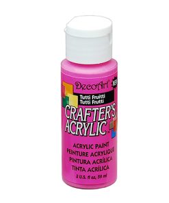 Crafter’s Acrylic All-Purpose Paint 2oz- Tutti Fruitti