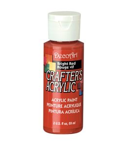 Crafter’s Acrylic All-Purpose Paint 2oz- Bright Red