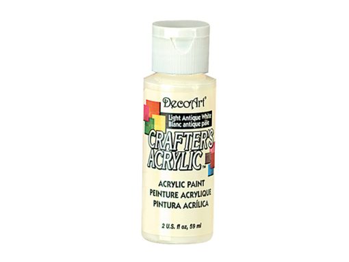 Crafter’s Acrylic All-Purpose Paint 2oz- Light Antique White