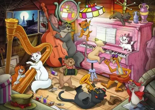 Aristocats - 1000 Pieces Puzzle - Image 2
