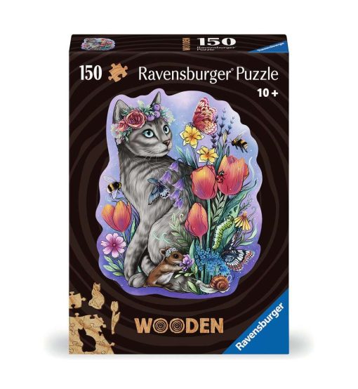 Wooden - Lovely Cat - 150pc