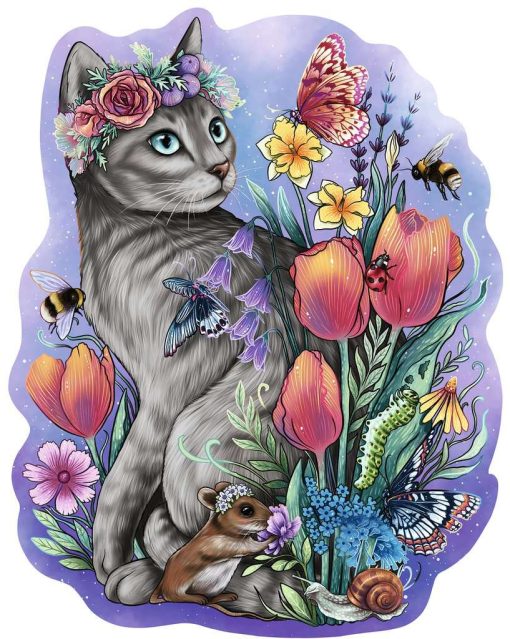 Wooden - Lovely Cat - 150pc - Image 2