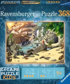 Escape Puzzle Kids Pirate’s Peril - 368 Pieces Puzzle