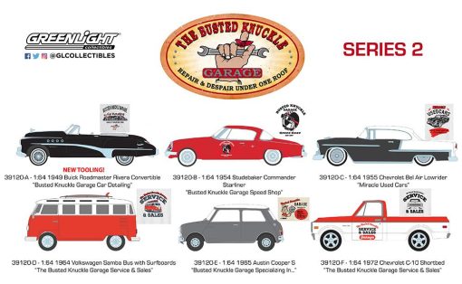 Busted Knuckle Garage Series 2 1/64 by Greenlight