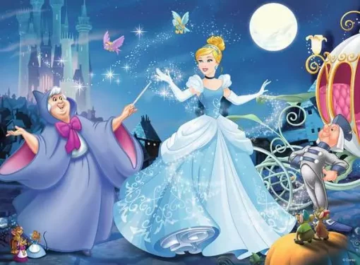 Adorable Cinderella - 100 Pieces Puzzle - Image 2