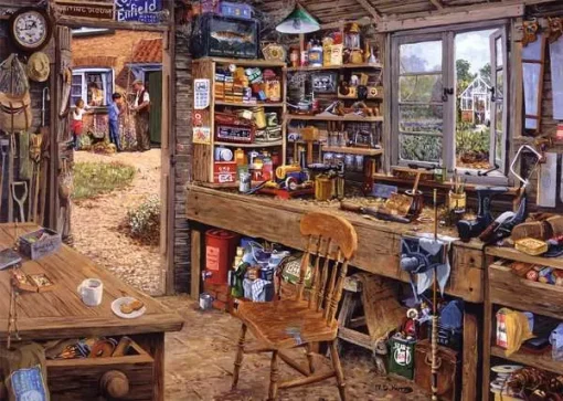 Dad's Shed - 500 Pieces Puzzle - Image 2