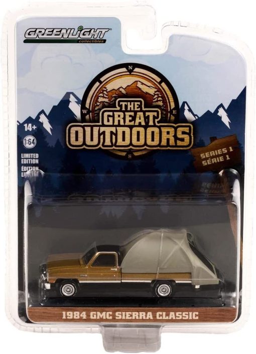 Greenlight 1/64 Scale 1984 GMC Sierra Classic The Great Outdoors - Image 2