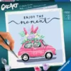CreArt - Enjoy The Moment - Paint by Numbers Kit for Adults