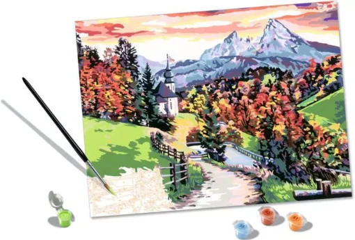 CreArt - Beautiful Bavaria - Paint by Numbers Kit for Adults - Image 3