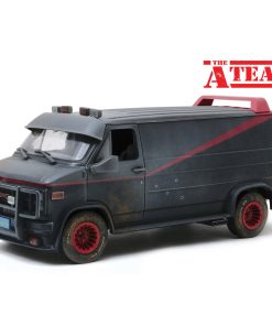 The A-Team Bullet Riddled 1983 GMC Vandura 1:18 Scale Diecast Model