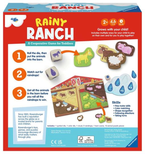 Rainy Ranch – A Cooperative Game for Toddlers Ages 2 and Up - Image 2