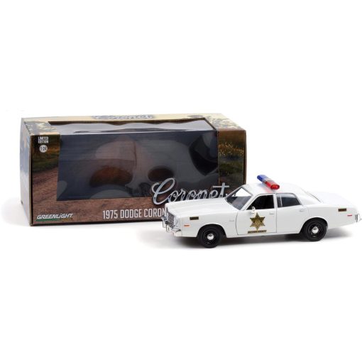 1:24 Greenlight 1975 Dodge Coronet Hazzard Country Sheriff Police - Image 2