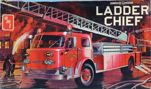 American LAFrance Ladder Chief Fire Truck 1 by 25 Scale
