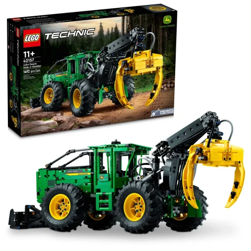 LEGO® Technic™ John Deere 948L-II Skidder 42157 Building Toy Set (1,492 Pieces)
