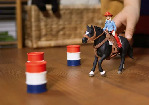 Cowgirl Barrel Racing Fun - Image 2