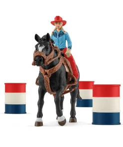 Cowgirl Barrel Racing Fun