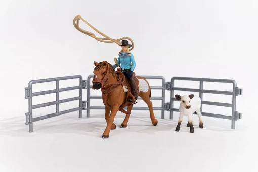 Cowgirl Team Roping Fun - Image 4