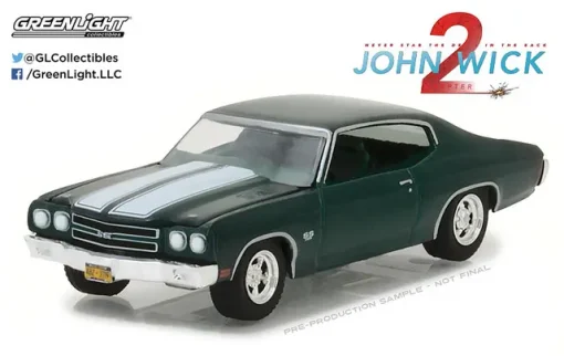 1970 Chevrolet Chevelle SS 396 (John Wick Chapter 2 2017) Hollywood Series 18