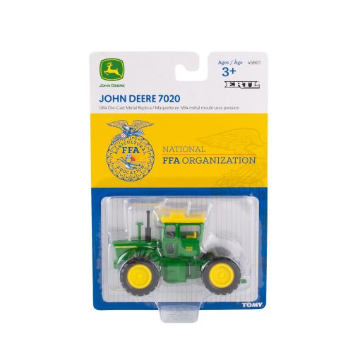 1/64 John Deere 7020 Tractor with FFA Logo - Image 3