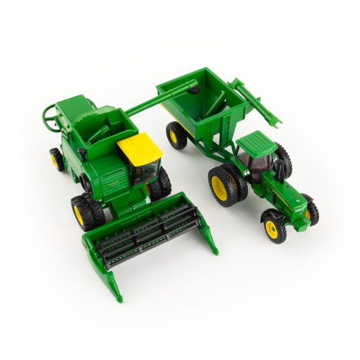 John Deere 1:64 Scale Harvesting Set - Farm Toy Set - Image 5