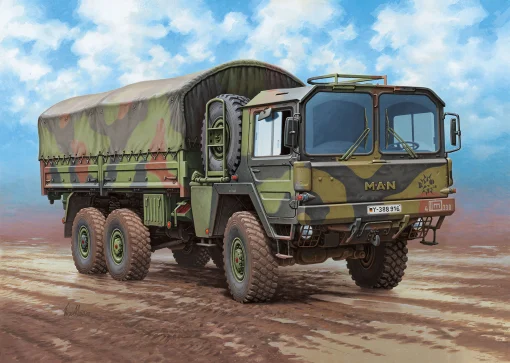 1:35 MAN 7t Milgl 6x6 - Image 2