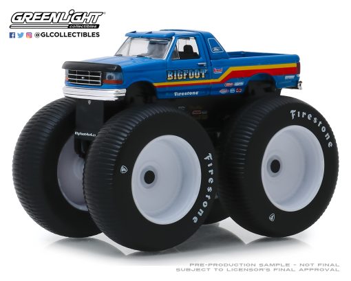 1/64 Bigfoot #7 - 1996 Ford F-250 Monster Truck - Greenlight Collectibles