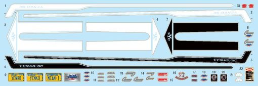 1/25 - 1969 Chevy Camaro (Yenko) - AMT - Image 5
