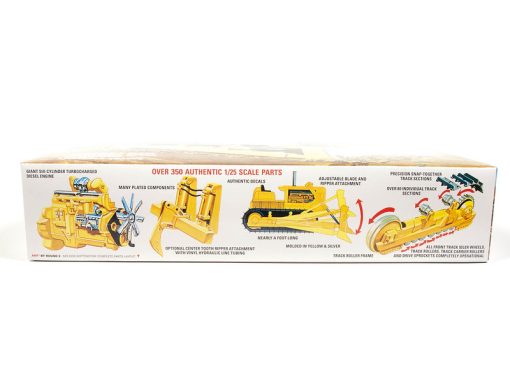 AMT Construction Bulldozer 1:25 Scale Model Kit - Image 3