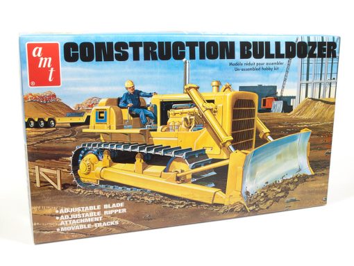 AMT Construction Bulldozer 1:25 Scale Model Kit - Image 5