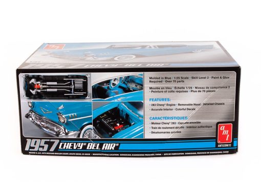 AMT 1957 Chevy Bel Air 1:25 Scale Model Kit - Image 2