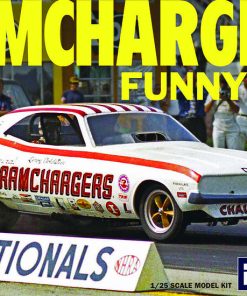 MPC RAMCHARGERS DODGE CHALLENGER FUNNY CAR 1:25 SCALE MODEL KIT