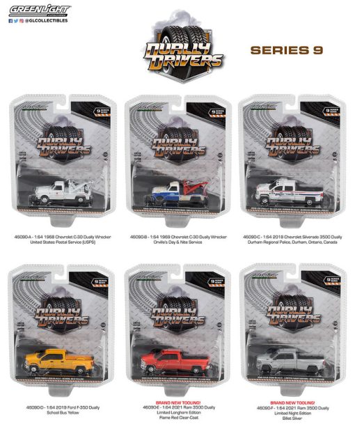Dually Drivers Trucks Series 9 1/64 by Greenlight - Image 2