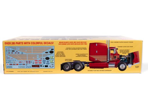 AMT CLASSIC PETERBILT 377 A/E TRACTOR 1:24 SCALE MODEL KIT - Image 4