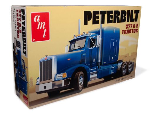 AMT CLASSIC PETERBILT 377 A/E TRACTOR 1:24 SCALE MODEL KIT - Image 2