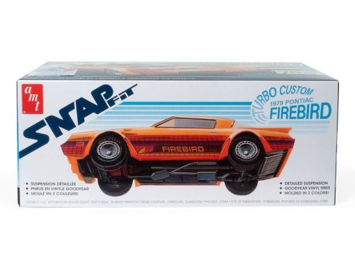 AMT 1979 PONTIAC FIREBIRD “TURBO CUSTOM” (SNAP) 1:25 SCALE MODEL KIT - Image 3
