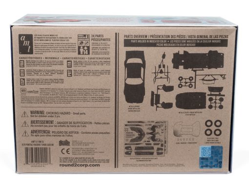 AMT 1979 PONTIAC FIREBIRD “TURBO CUSTOM” (SNAP) 1:25 SCALE MODEL KIT - Image 2