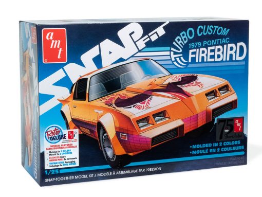 AMT 1979 PONTIAC FIREBIRD “TURBO CUSTOM” (SNAP) 1:25 SCALE MODEL KIT - Image 5