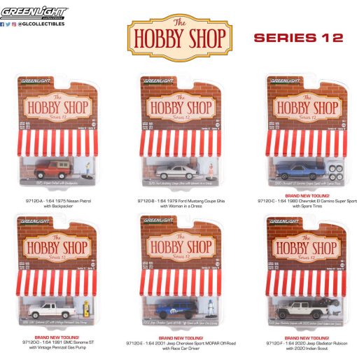 The Hobby Shop Series 12 1/64 Greenlight - Image 2