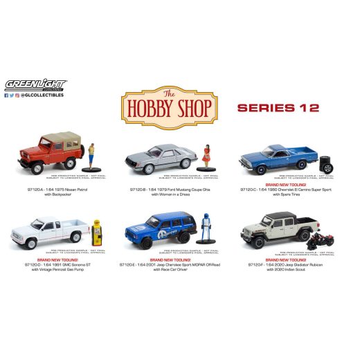 The Hobby Shop Series 12 1/64 Greenlight