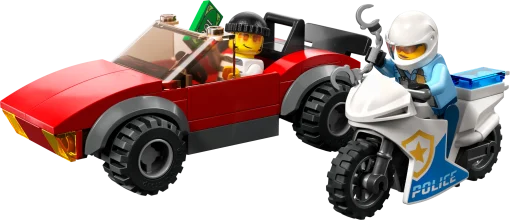 LEGO® City Police Bike Car Chase 60392 Building Toy Set (59 Pieces) - Image 3