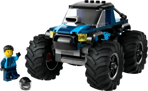 LEGO® City Blue Monster Truck Off-Road Toy 60402 - Image 4