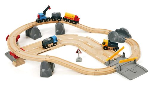 BRIO World - Rail & Road Loading Set | Train Set for Kids Aged 3+ - Image 9