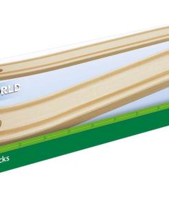 BRIO World - Ascending Wooden Train Track for Kids age 3 years and up. Compatible with all BRIO train sets