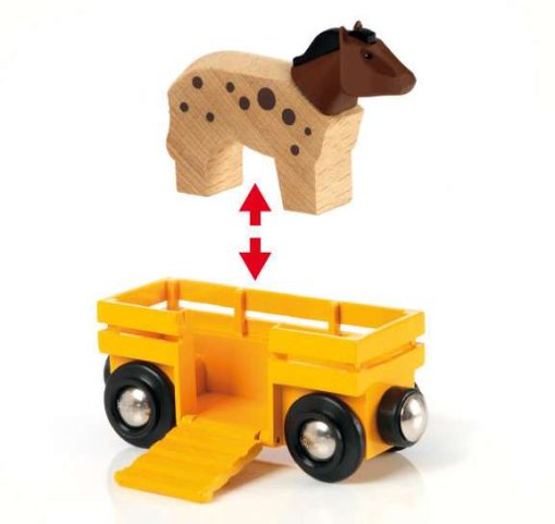 BRIO World - Farm Train | Toy Train for Kids Age 3 and Up - Image 5
