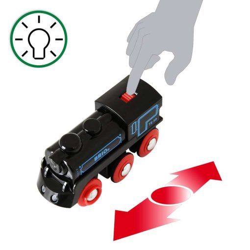 BRIO World - Rechargeable Engine | Battery-Powered Toy Train for Kids aged 3+ - Image 3